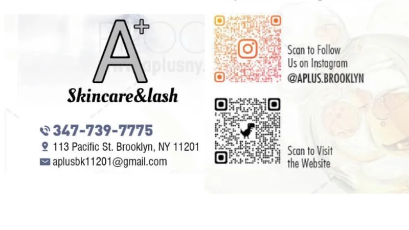 A+ Skincare & Lash, beauty salon at 113 Pacific Street in Brooklyn, New York