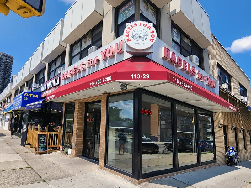 Bagels for YOU, bakery at 113-29 Queens Boulevard in Queens, New York