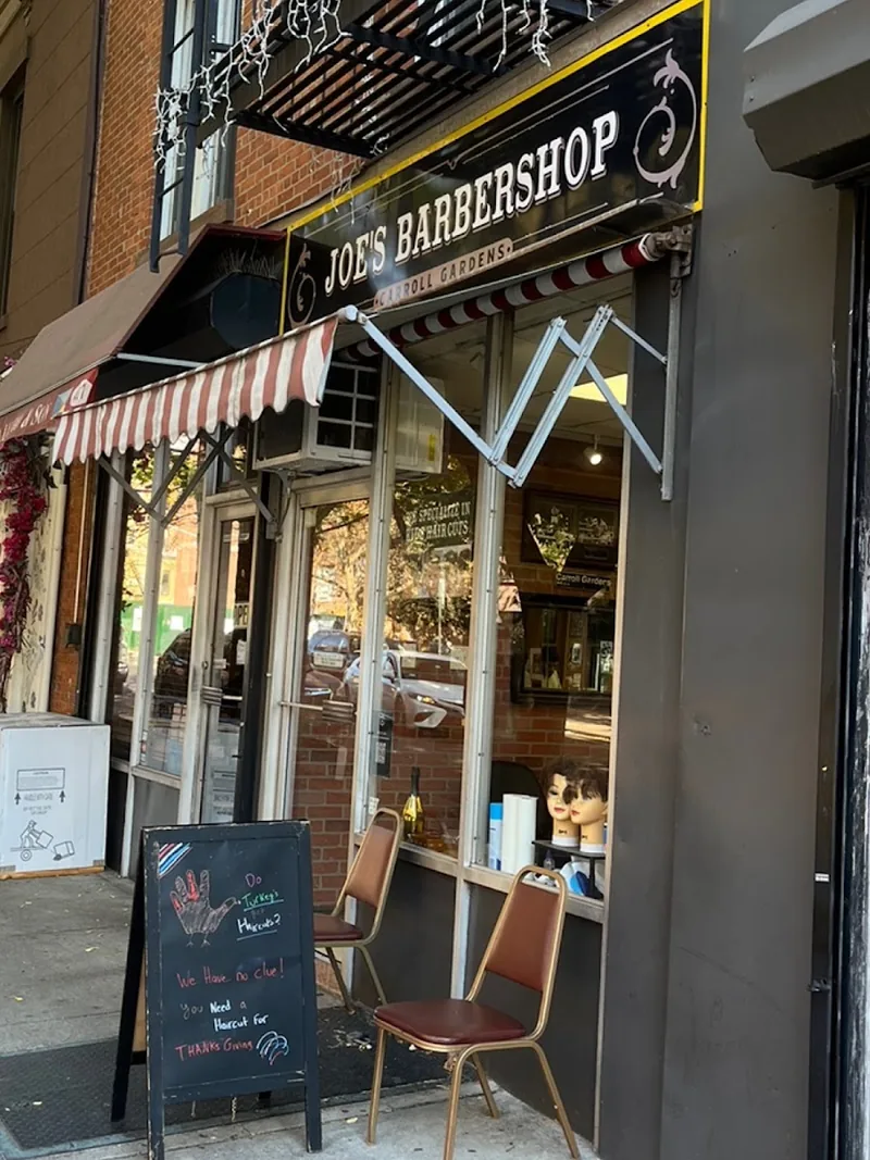 Joe's Barber Shop, hair salon at 417A Court Street in Brooklyn, New York