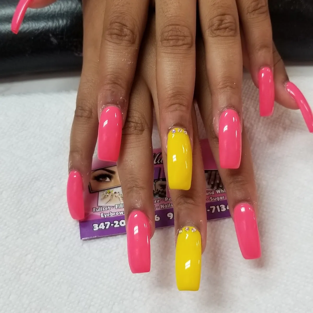 Mary Nails, beauty salon at 1633 Lexington Avenue in Manhattan, New York