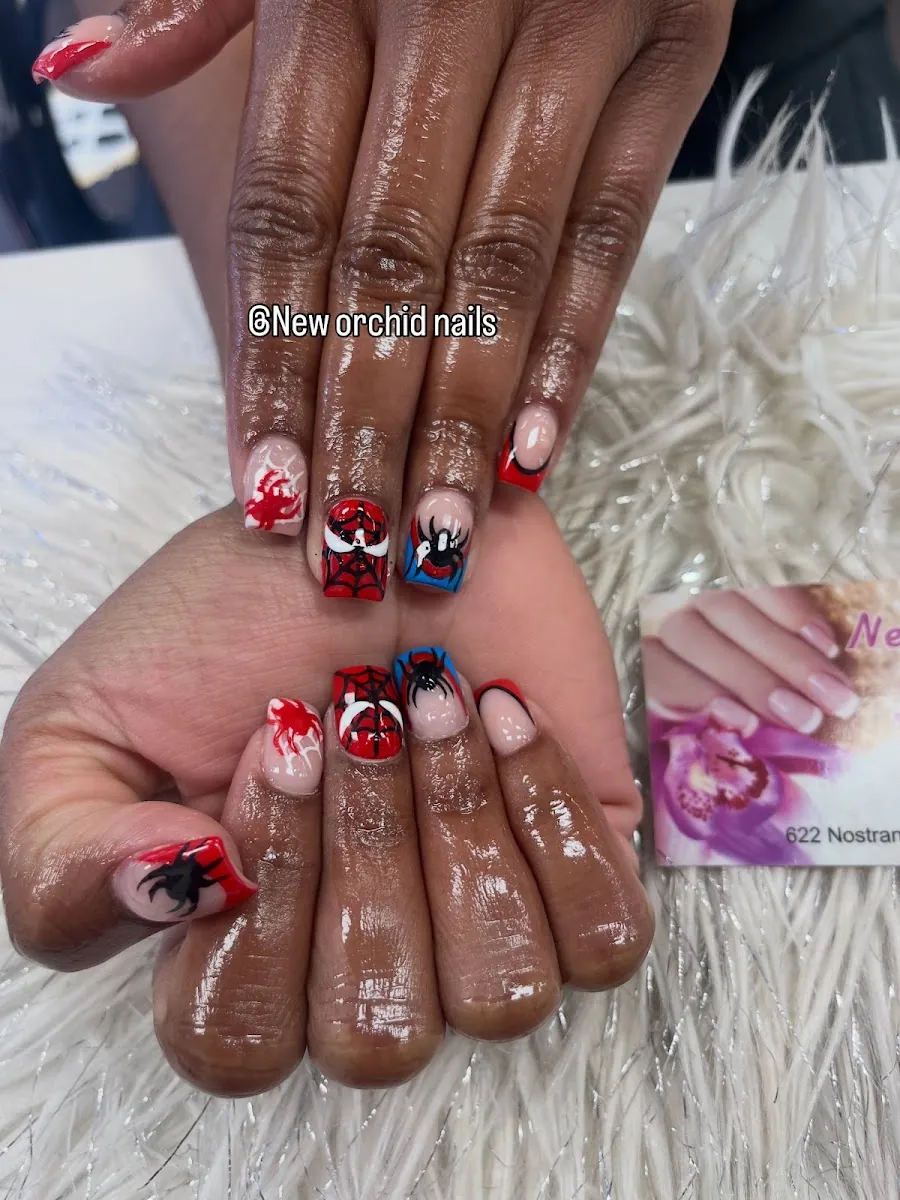New Orchid Nails, beauty salon at 622 Nostrand Avenue in Brooklyn, New York