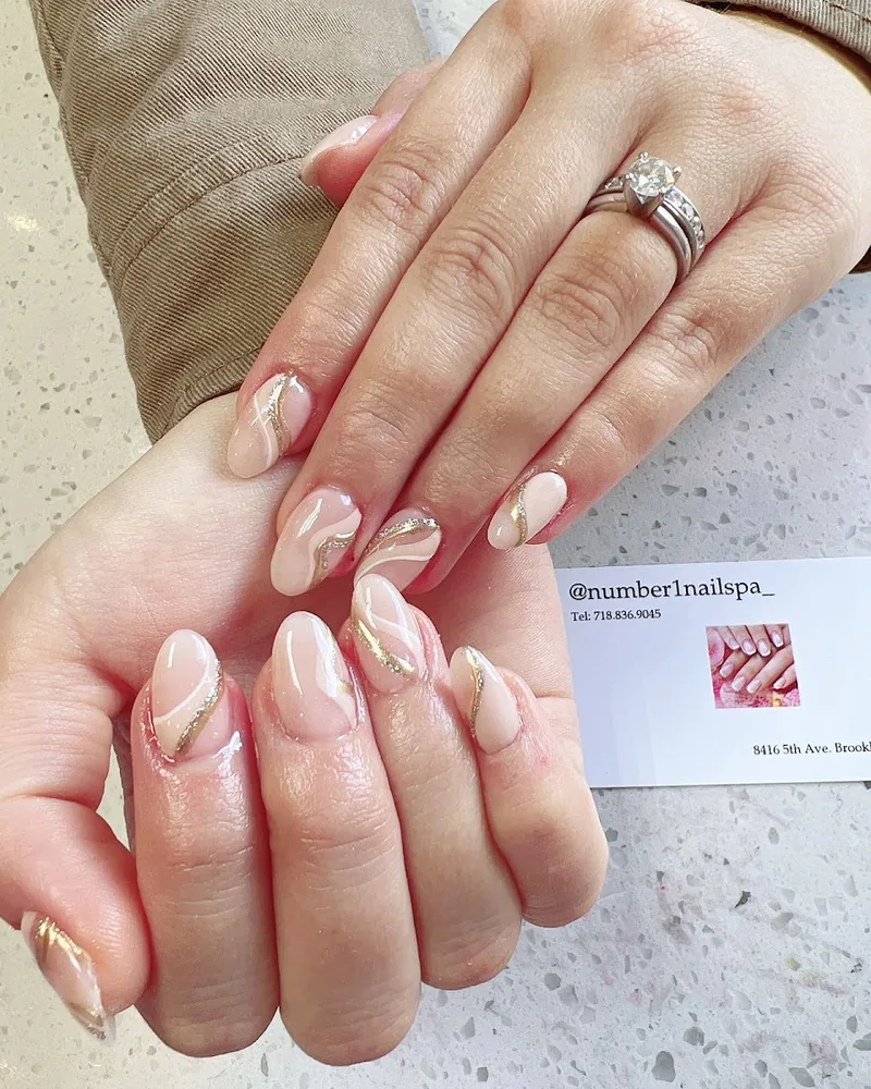 Number 1 New Gold Nails Inc.