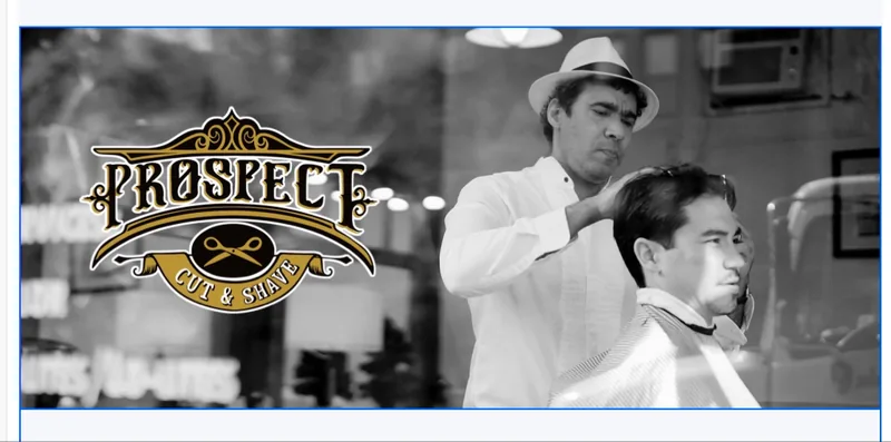 Prospect Cut & Shave, hair salon at 616 Vanderbilt Avenue in Brooklyn, New York