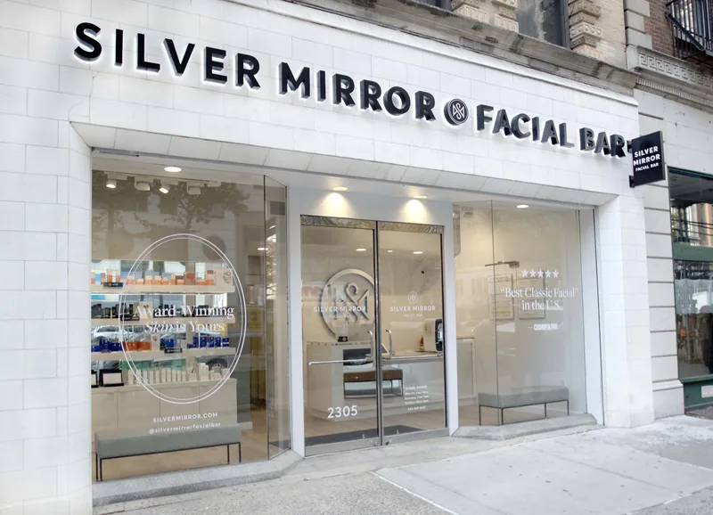 Silver Mirror Facial Bar, beauty salon at 2305 Broadway in Manhattan, New York