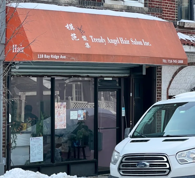 Trendy Angel Hair Salon, hair salon at 118 Bay Ridge Avenue in Brooklyn, New York