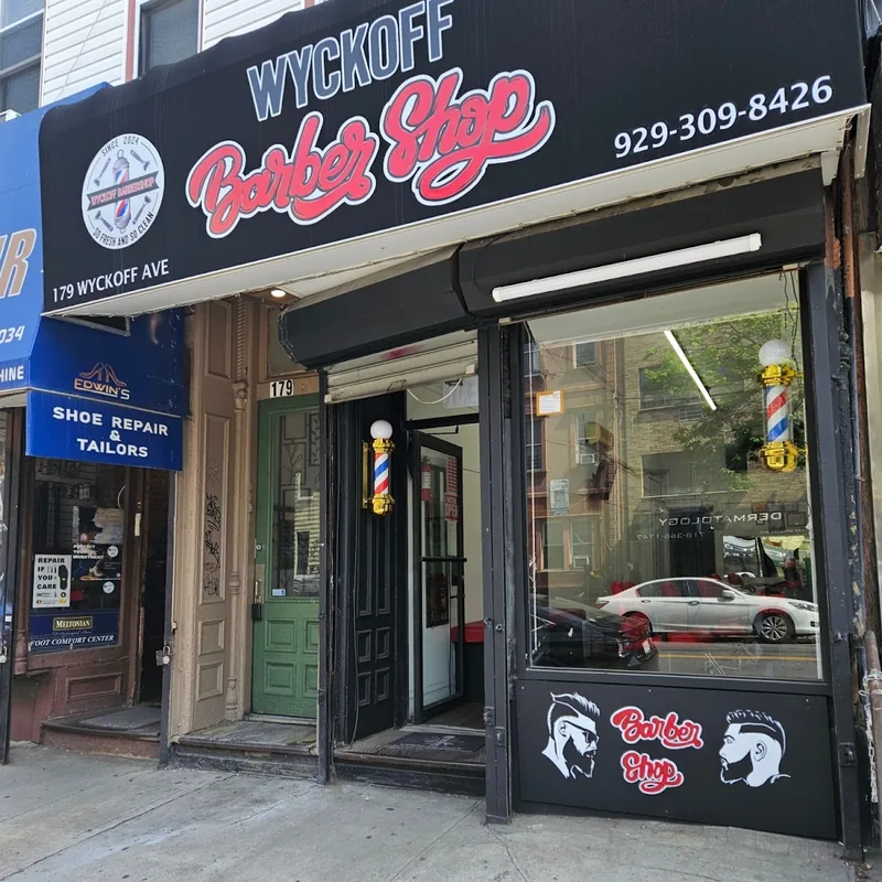 Wyckoff Barbershop, hair salon at 179 Wyckoff Avenue in Brooklyn, New York