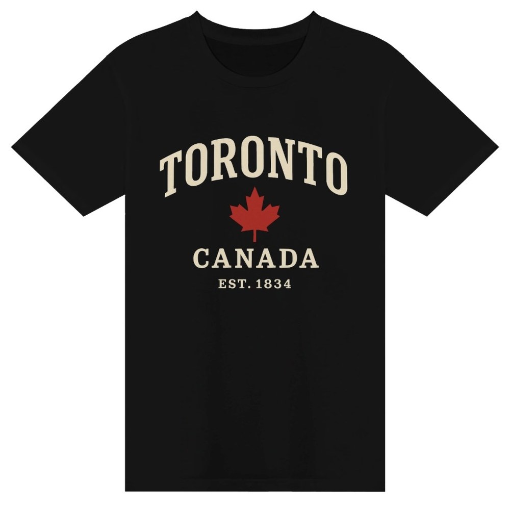 Toronto Canada T-Shirt - Heritage Varsity Tee, See The Five Toronto merch